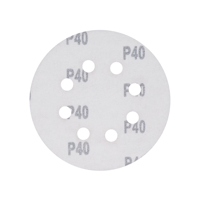 HHW กระดาษทรายกลมหลังสักหลาด 5 นิ้ว Velcro sanding disc 5"