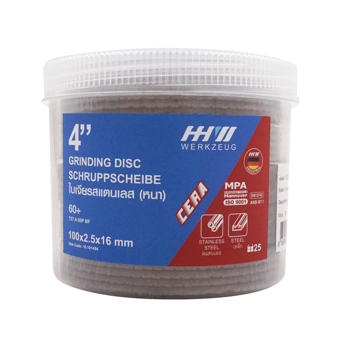 HHW ใบเจียรสแตนเลส / CERA Grinding Disc CERA