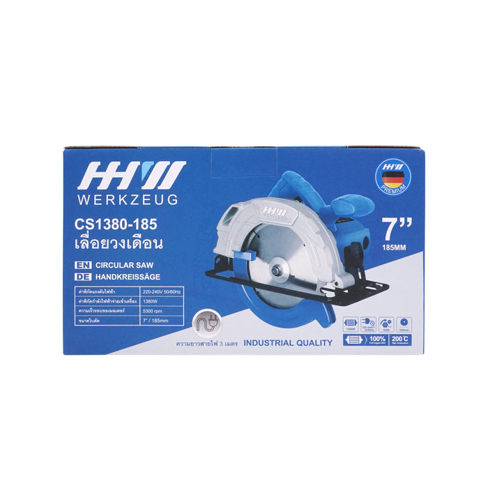 HHW เลื่อยวงเดือน CS1380-7Inch Saw Circular CS1380-185