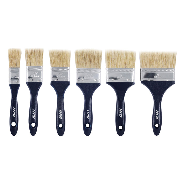 HHW แปรงทาสี ด้ามไม้ Paint brush wooden handle