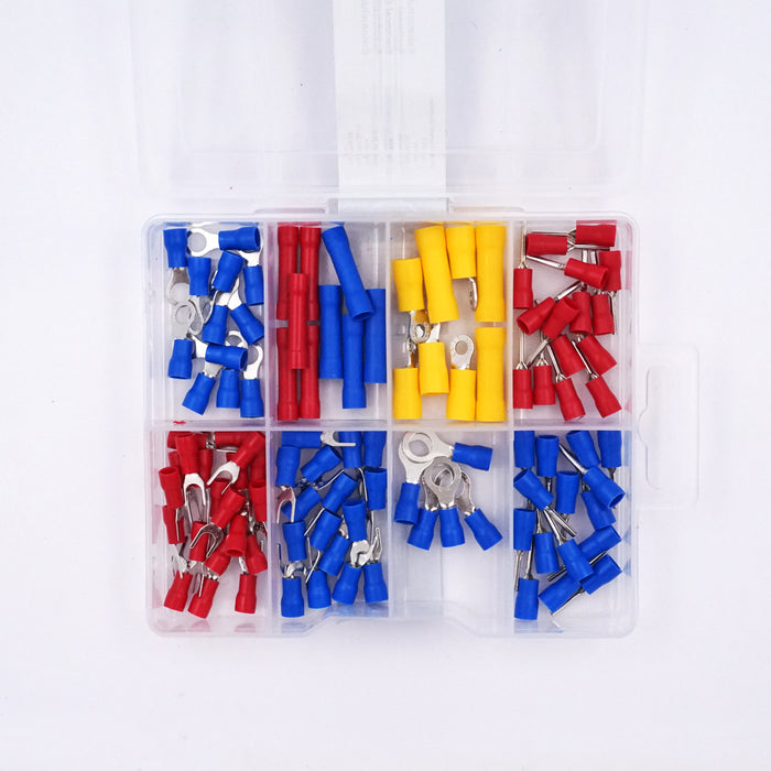 HHW ขั้วต่อสายไฟฟ้าคละไซส์ 100 ชิ้น Electrical connector assortment 100