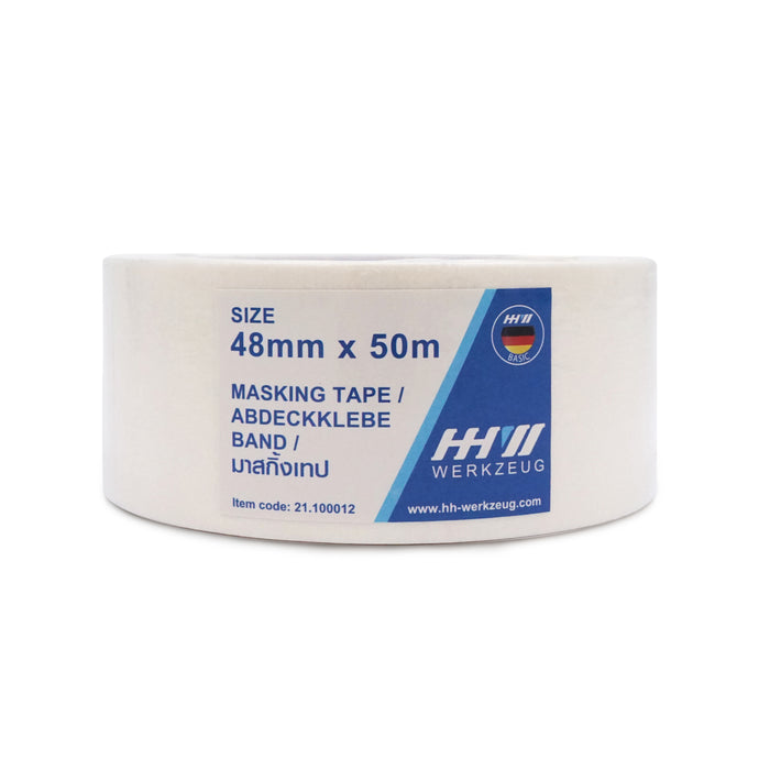 HHW มาสกิ้งเทป ขนาด 25mm x 50m Masking Tape