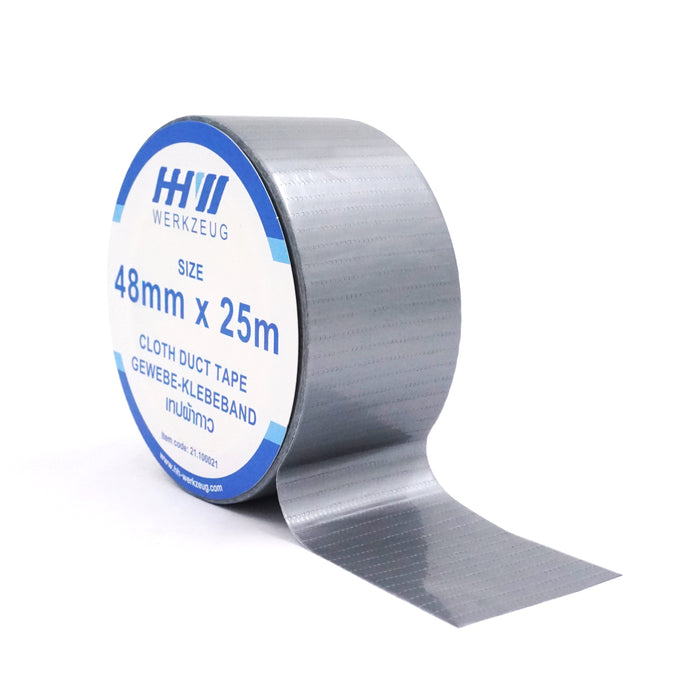 HHW เทปผ้ากาว ขนาด 48mm x 25m Cloth duct tape