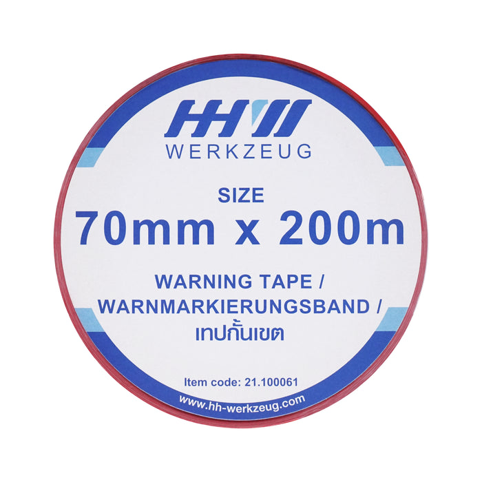 HHW เทปกั้นเขต ขนาด 70mm x 200m Warning tape