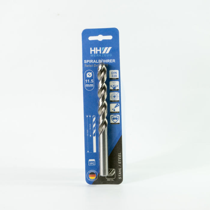 HHW ดอกสว่านเจาะเหล็ก ไฮสปีด ANSI HSS / TWIST DRILL BIT DIN 338 / ANSI HSS