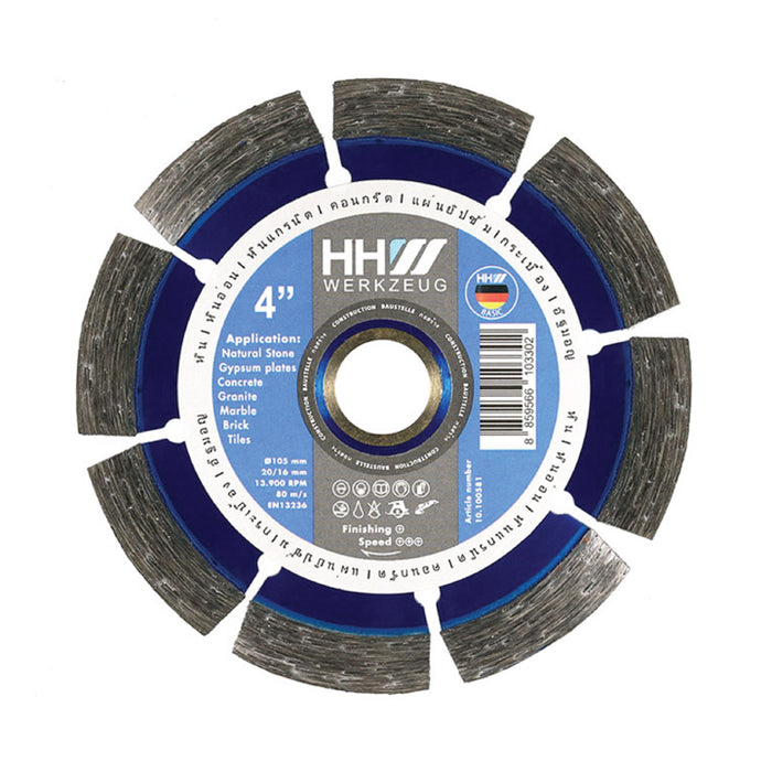 HHW ใบตัดเพชรงานก่อสร้าง / DIAMOND CUTTING DISC CONSTRUCTION