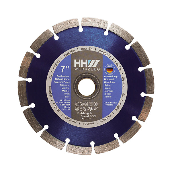 HHW ใบตัดเพชรงานก่อสร้าง / DIAMOND CUTTING DISC CONSTRUCTION