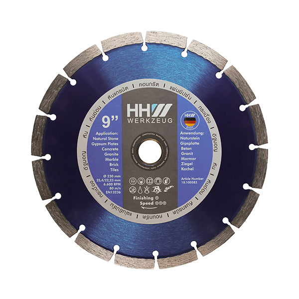 HHW ใบตัดเพชรงานก่อสร้าง / DIAMOND CUTTING DISC CONSTRUCTION