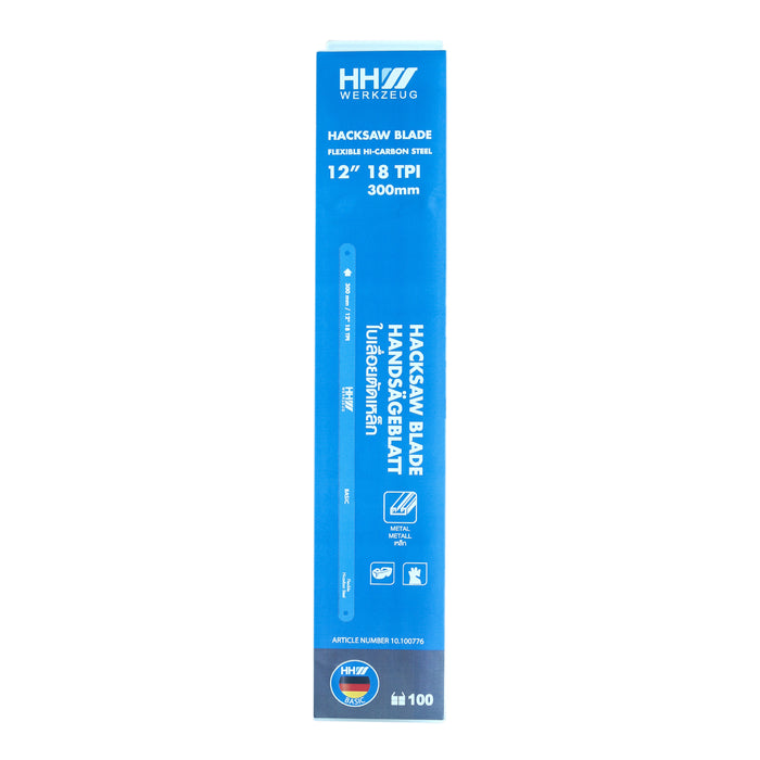 HHW ใบเลื่อยเหล็กไฮ-คาร์บอน / HACKSAW BLADE FLEXIBLE HI-CARBON STEEL