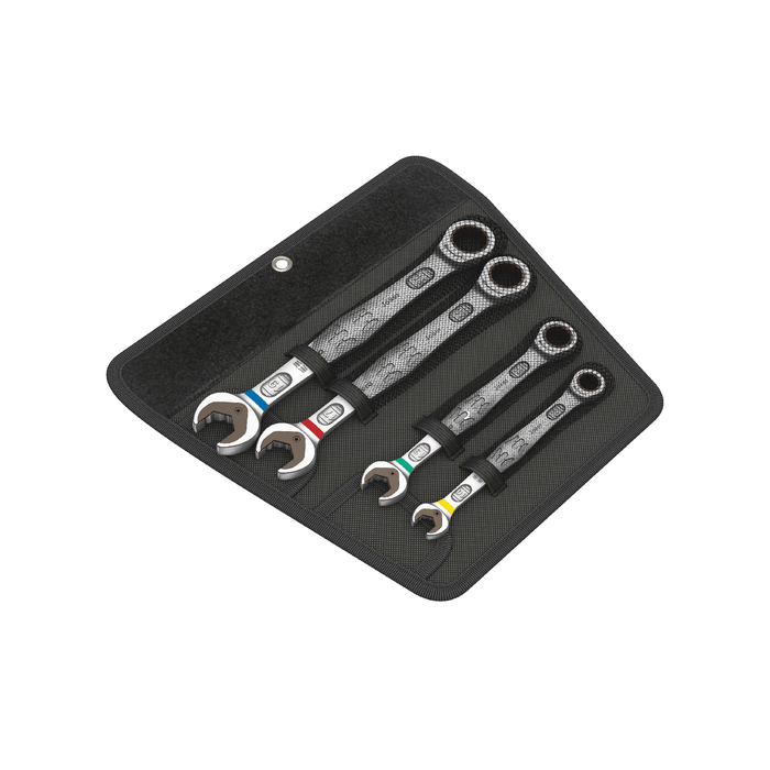 WERA 6000 Joker 4  Set 1, Set of ratcheting combination wrenches