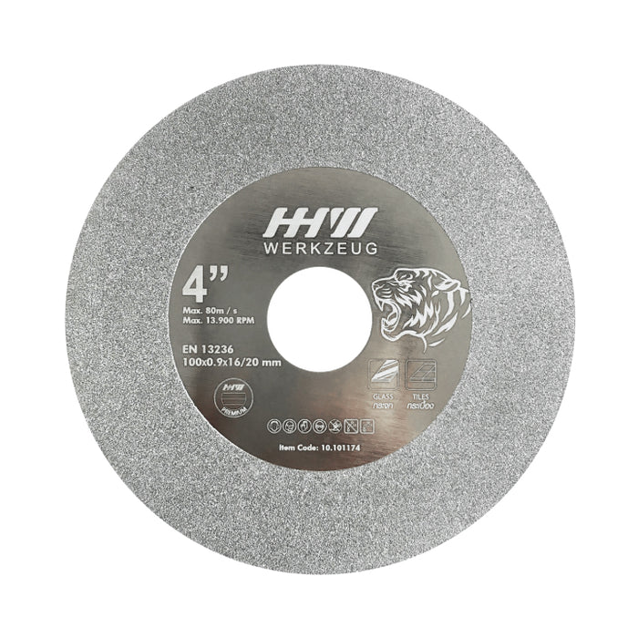 HHW ใบตัดเพชรสำหรับกระจก / DIAMOND CUTTING DISC FOR GLASS