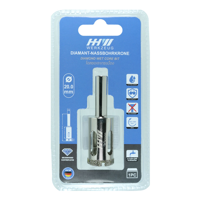 HHW โฮลซอเจาะกระเบื้อง / DIAMOND WET CORE BIT