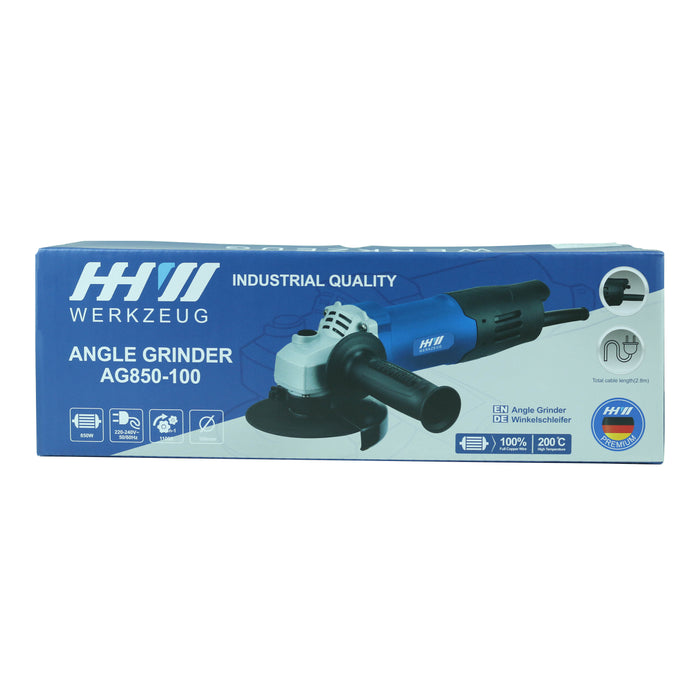 HHW เครื่องเจียร / ANGLE GRINDER AG850-100