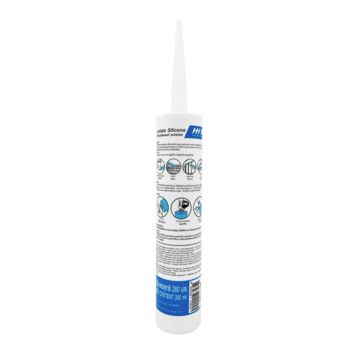 HHW ซิลิโคนซีลแลนท์ ชนิดมีกรด / ACETATE SILICONE SEALANT