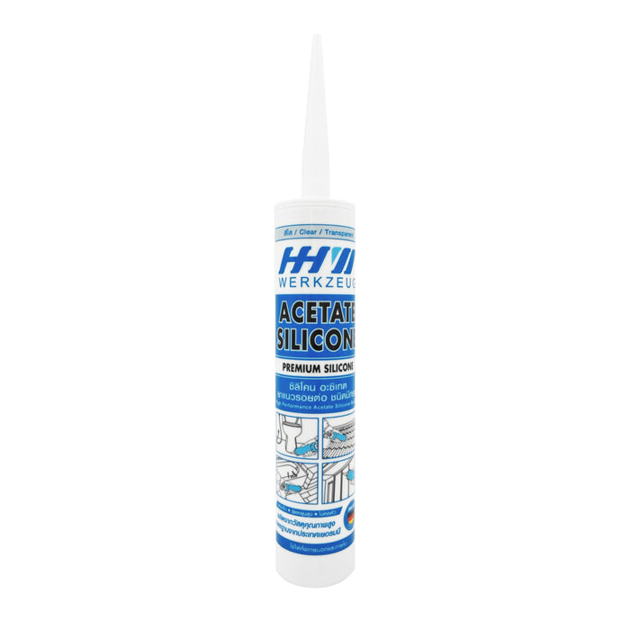 HHW ซิลิโคนซีลแลนท์ ชนิดมีกรด / ACETATE SILICONE SEALANT