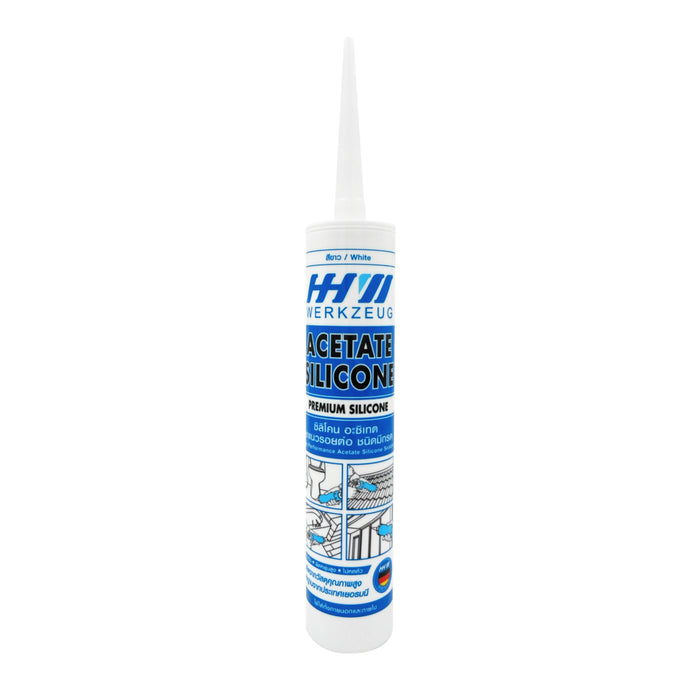 HHW ซิลิโคนซีลแลนท์ ชนิดมีกรด / ACETATE SILICONE SEALANT