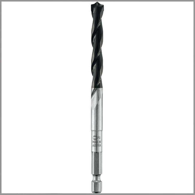 ALPEN Tungsten Carbide Concrete drill 1/4" hexagonal shank, PW